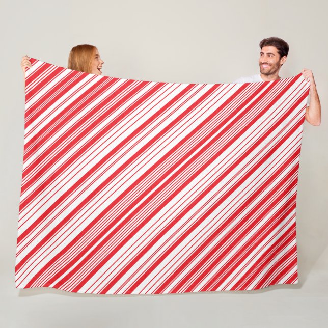 Peppermint Fleece Blanket (3 Sizes) (In Situ)
