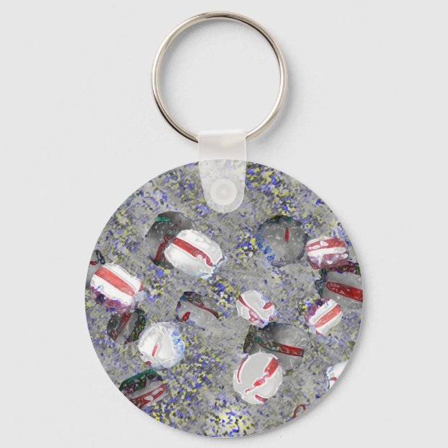 Peppermint Key Chain (Front)