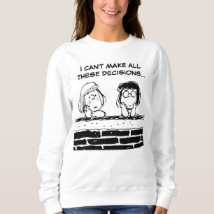 Peppermint Patty & Marcie at the Wall Sweatshirt