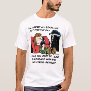Peppermint Patty on the Phone T-Shirt