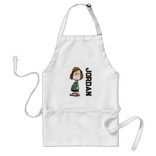 Peppermint Patty Rolling Eyes   Add Your Name Standard Apron