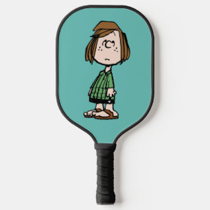 Peppermint Patty Rolling Eyes Pickleball Paddle