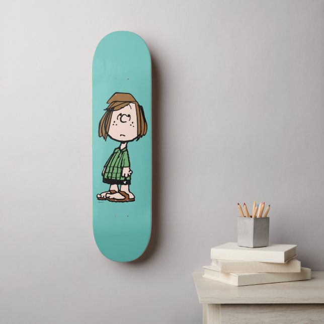 Peppermint Patty Rolling Eyes Skateboard (Wall Art)