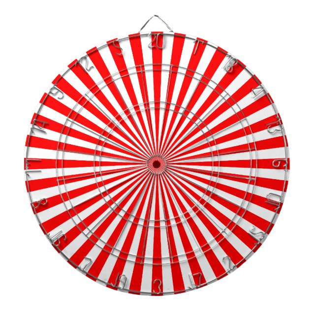 peppermint red dartboard (Front)