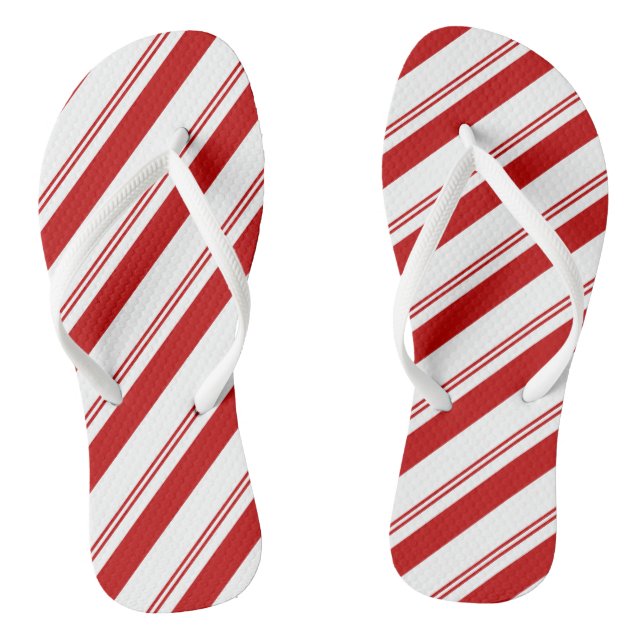 Peppermint Stripes Jandals (Footbed)