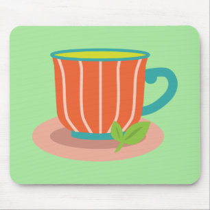 Peppermint tea for tea lovers mouse pad