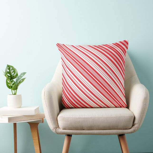 Peppermint Throw Pillow (Chair)