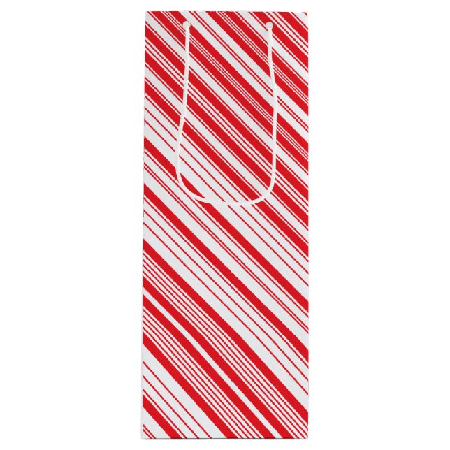 Peppermint Wine Gift Bag (Front)