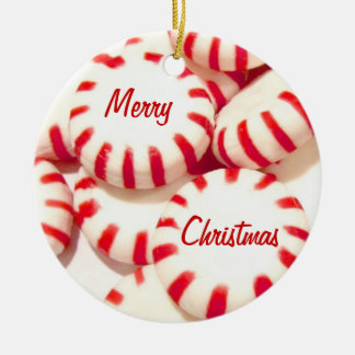 Peppermints Ceramic Tree Decoration