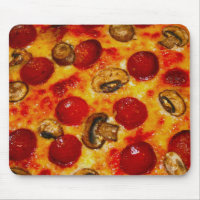 Pepperoni and Mushroom Pizza
