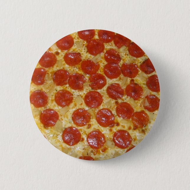 Pepperoni Perfection 6 Cm Round Badge (Front)