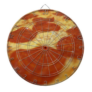 pepperoni pizza dartboard