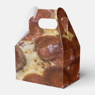 Pepperoni Pizza Favour Box