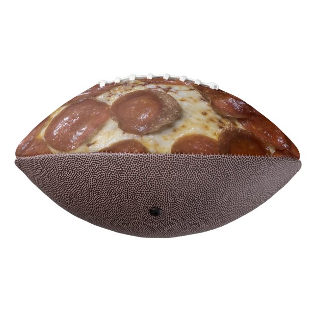 Pepperoni Pizza Football (Rotated 270)
