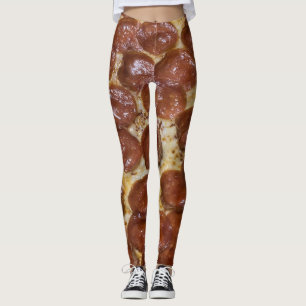 Pepperoni Pizza Leggings