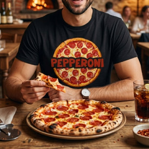 Pepperoni Pizza Lover  T-Shirt