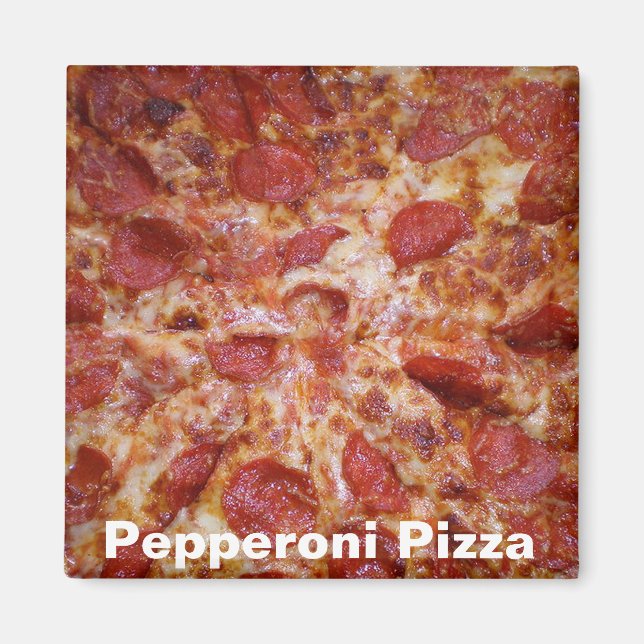 Pepperoni Pizza Magnet (Front)
