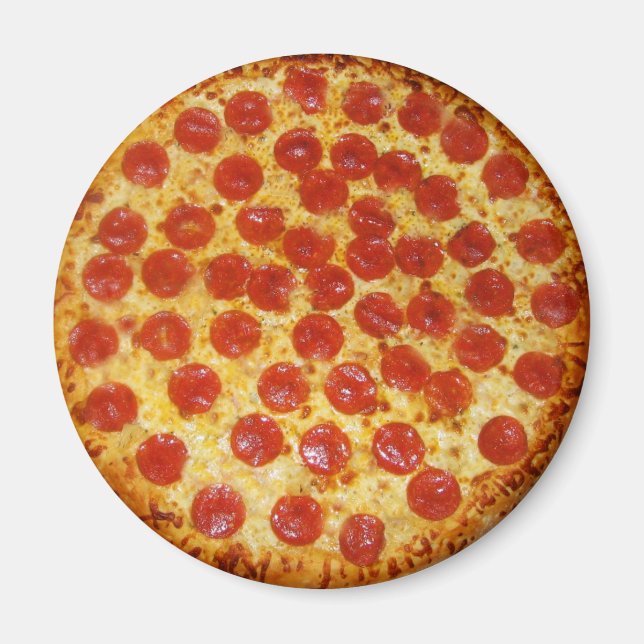 Pepperoni Pizza Magnet (Front)