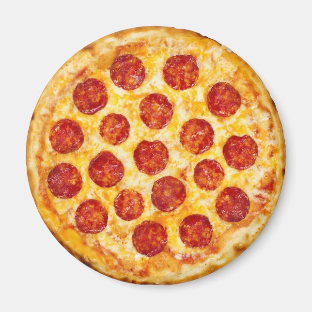 pepperoni pizza magnet for that pizza lovers (Front)
