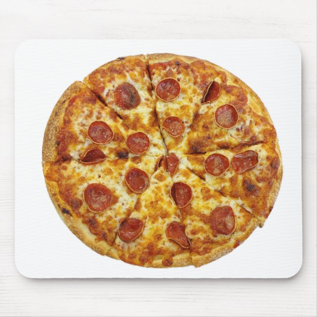 Pepperoni Pizza Mouse Pad (Front)