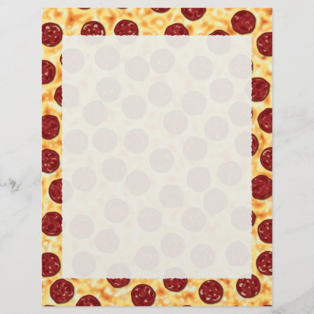 Pepperoni Pizza Pattern (Front)