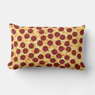 Pepperoni Pizza Pattern Lumbar Cushion