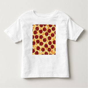 Pepperoni Pizza Pattern Toddler T-Shirt