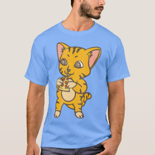 Pepperoni Pizza Pie Cat Lover Junk Food Eat Fan T-Shirt