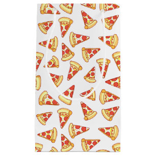 Pepperoni Pizza Slice Drawing Pattern Gift Bag