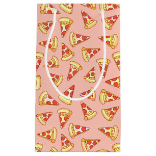 Pepperoni Pizza Slice Drawing Pattern Gift Bag
