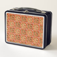 Pepperoni Pizza Stainless Steel Lunch Box