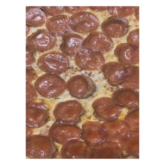 Pepperoni Pizza Tablecloth (Front)
