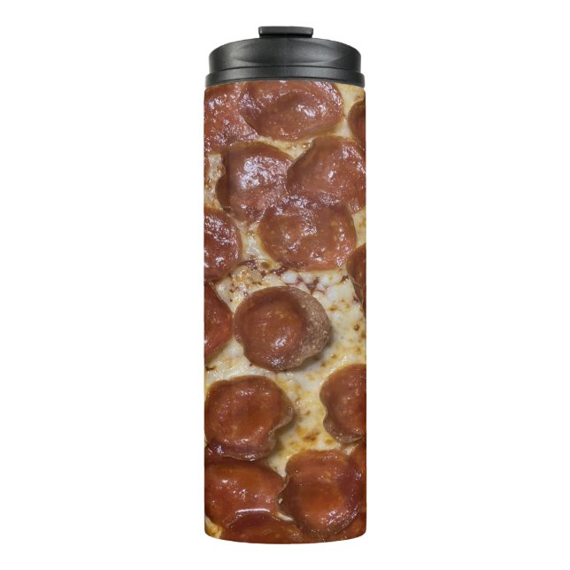 Pepperoni Pizza Thermal Tumbler (Front)
