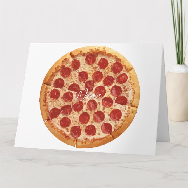 Pepperoni Pizza Thunder_Cove Card (Front)