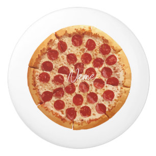 Pepperoni Pizza Thunder_Cove Ceramic Knob
