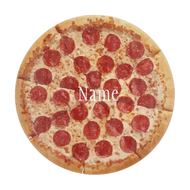 Pepperoni Pizza Thunder_Cove Cutting Board (Front)
