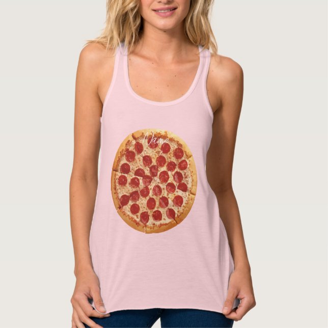 Pepperoni Pizza Thunder_Cove Singlet (Front)