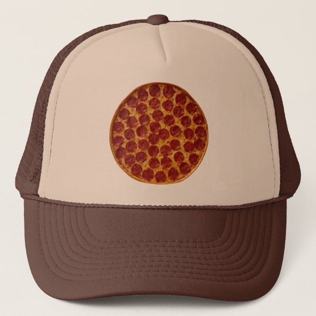 PEPPERONI PIZZA TRUCKER HAT (Front)