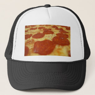 pepperoni pizza trucker hat