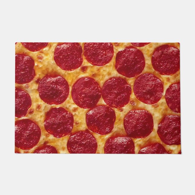 pepperonis pizza doormat (Front)