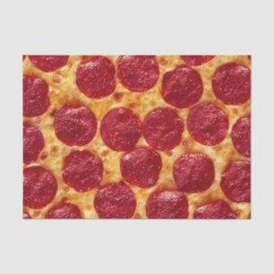 pepperonis pizza tissue paper
