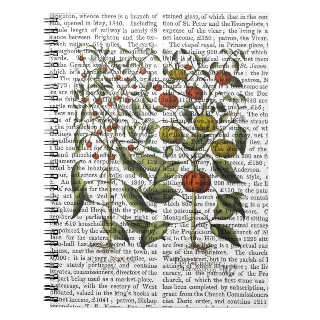 Peppers 4 spiral notebook (Front)