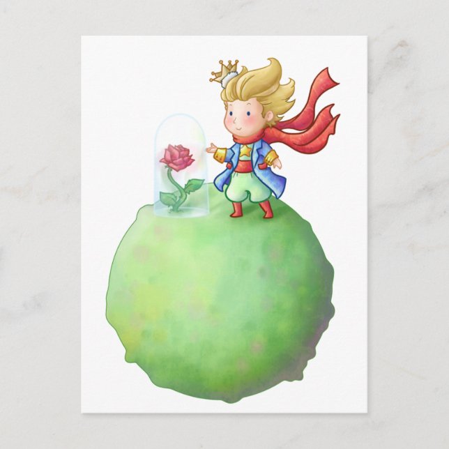 Pequeno Príncipe Postcard (Front)
