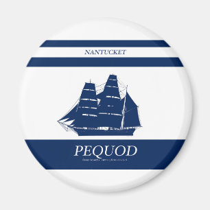 pequod blue stripe magnet