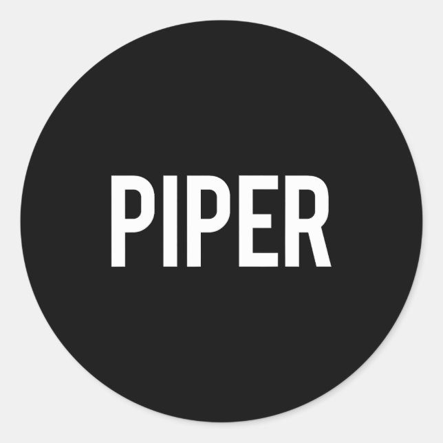 Per - Cool New Funny Name Fan Gift Tee  Classic Round Sticker (Front)