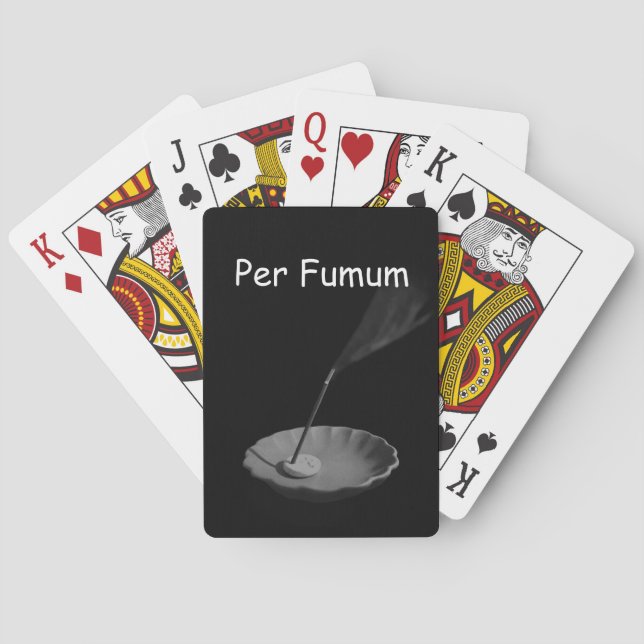 Per Fumum (type 1) Playing Cards (Back)