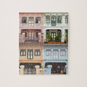 Peranakan Shophouses Jigsaw Puzzle