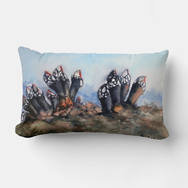 Percebes/Barnacles Lumbar Cushion (Front)