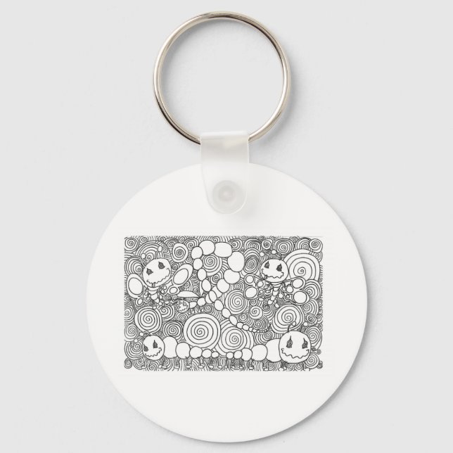 Percentum Bugz Key Ring (Front)