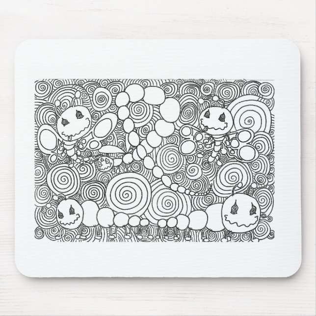 Percentum Bugz Mouse Pad (Front)